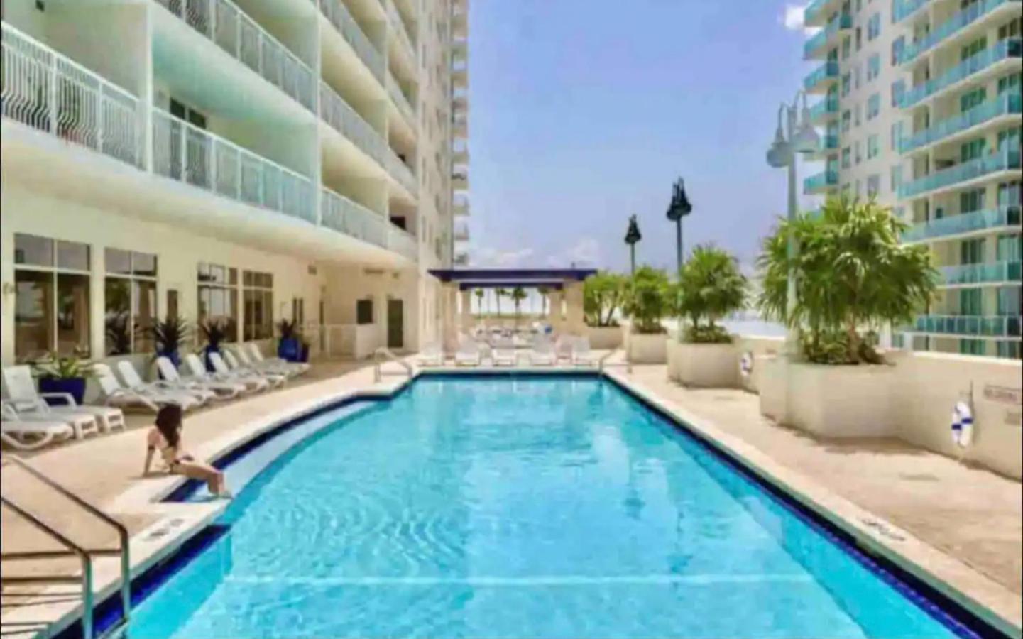 *Luxurious Highrise 2Brcondo Brickell- Waterviews* Miami Exteriör bild
