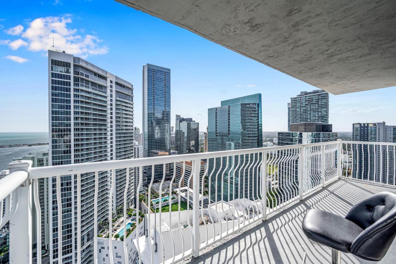 *Luxurious Highrise 2Brcondo Brickell- Waterviews* Miami Exteriör bild